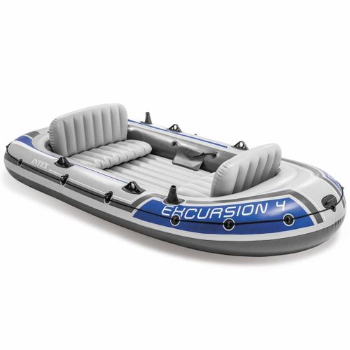 Intex Jeu De Bateau Gonflable Avec Rames Et Pompe 68324np