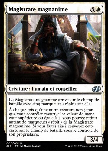 Magistrate Magnanime - Magic - Jumpstart 2022 - U - 7