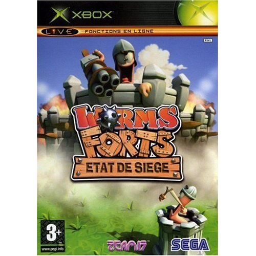 Lot - Worms Forts - Etat De Siege - Sur Microsoft Xbox + 1 Jeu Pc Neuf (Voir Photos)