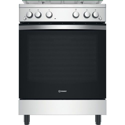 Cuisinière gaz INDESIT IS67G2PCX/FR
