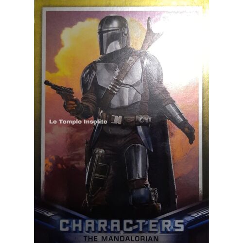 Carte Topps Star Wars The Mandalorian - Characters : The Mandalorian #C-15