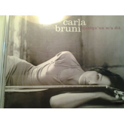 Cd Carla Bruni Quelqu'un M'a Dit