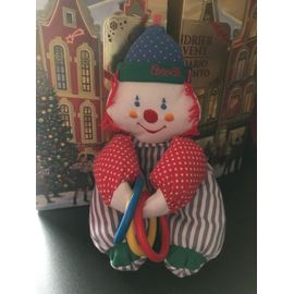 Doudou Hochet Clown Souriant Corolle 27 Cm