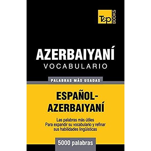 Spa-Vocabulario Espanol-Azerba
