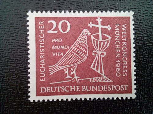 Timbre Allemagne / Rfa Yt 204 Conférence Mondiale Eucharistique 1960 ( 11812 )
