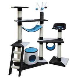 Kerbl Arbre À Chats Creativ 150 Cm Bleu 81505