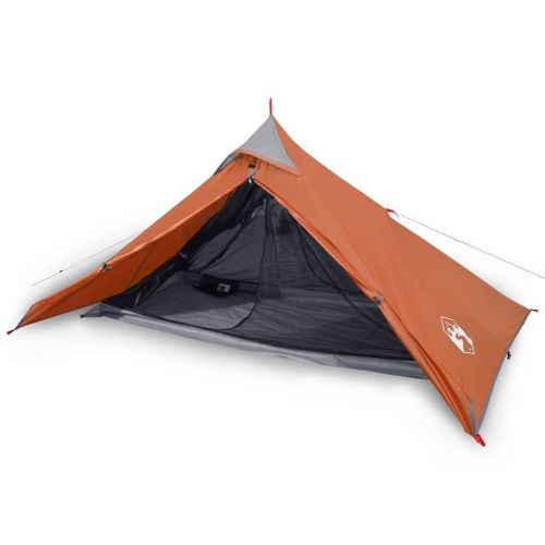 Vidaxl Tente Suspendue Tipi 1 Personne Orange Imperméable