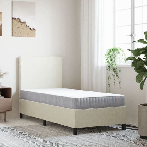 Vidaxl Matelas À Ressorts Ensachés Moyen 90x190 Cm
