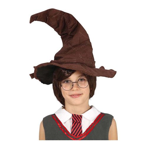 Chapeau De Sorcière Parlant Marron Pour Enfant