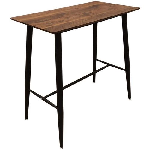 Table Mange Debout Plateau En Bois Indus