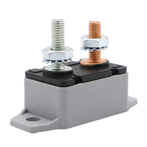 Disjoncteur D'amplificateur De Chargeur Audio/Batterie, 1 Pièce Dc6-28v 50a Pour Voiture Camion Bateau, Support De Fusible, Adaptateur De Fusible