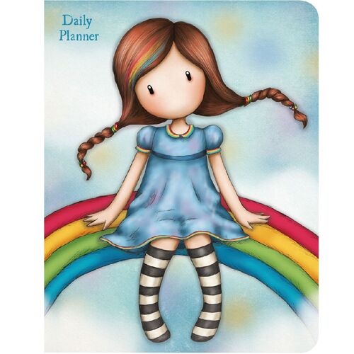 Planificateur Annuel Gorjuss Rainbow Heaven