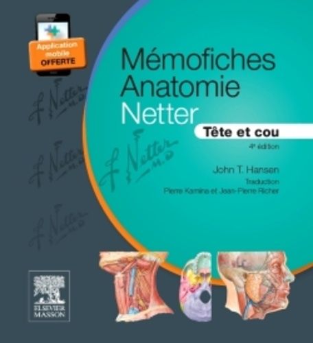 Mémofiches Anatomie Netter - Tête Et Cou