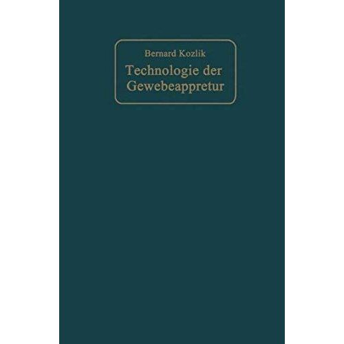 Technologie Der Gewebeappretur
