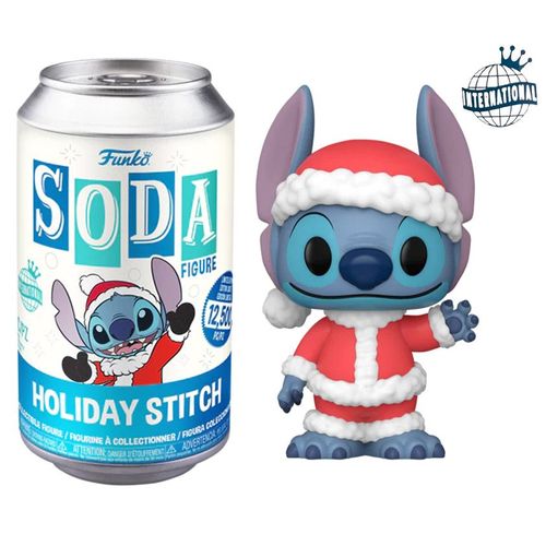 Figurine Funko Pop - Lilo Et Stitch [Disney] - Stitch Noël (Canette Bleue) [Avec Chase] (65978)