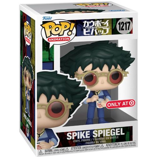 Figurine Funko Pop - Cowboy Bebop N°1217 - Spike Spiegel Avec Nouilles (60104)