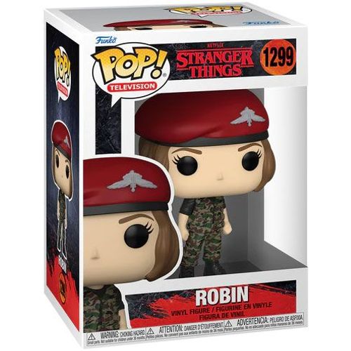 Funko Pop! Television: Stranger Things Season 4 - Robin In Hunter Outfit [Collectables] Vinyl Figure