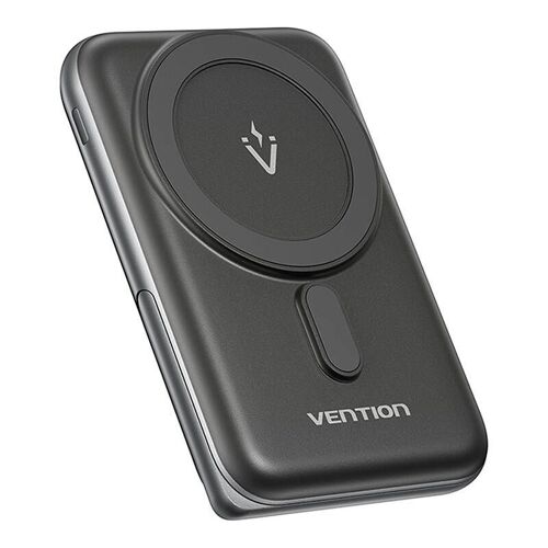 Vention 10000mah Magnetic Wireless Power Bank (Usb-C Wireless) 20w Noir
