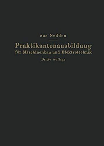 Praktikantenausbildung Für Maschinenbau Und Elektrotechnik