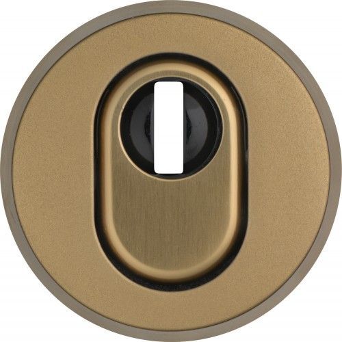 Rosace de protection de cylindre - aluminium bronze - RHZS415 F4 ABUS