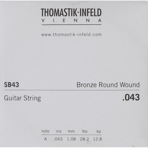 Thomastik Sb43 - Corde Acoustique À L'unité "Spectrum Bronze" - 043