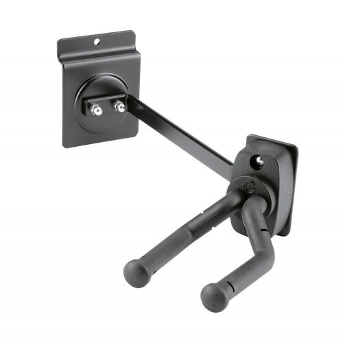 K&m 44170 - Support Guitare 3/4 Face Pour Mur Rainur