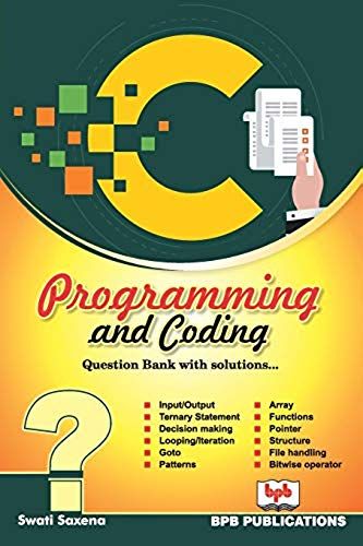 C Programming And Coding Question Bank With Solutions