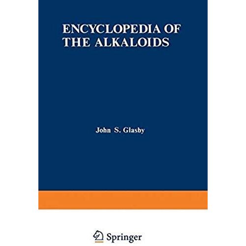 Encyclopedia Of The Alkaloids