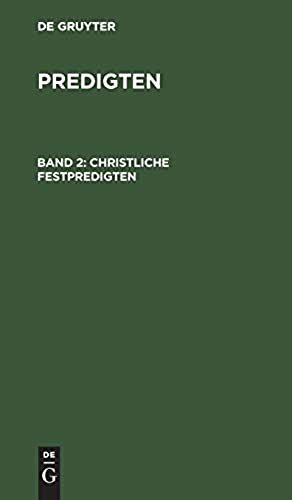 Christliche Festpredigten