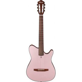 Ibanez Frh10nrgf - Guitare Électro-Classique - Rose Gold Metallic Flat