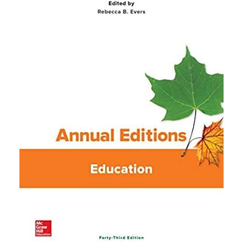 Annual Editions: Education, 43/E