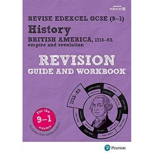 Pearson Revise Edexcel Gcse History British America Revision Guide And Workbook Incl. Online Revision - For 2026, 2027 Exams
