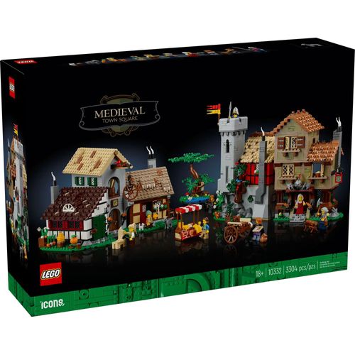 LEGO Icons - La place de la ville médiévale - 10332