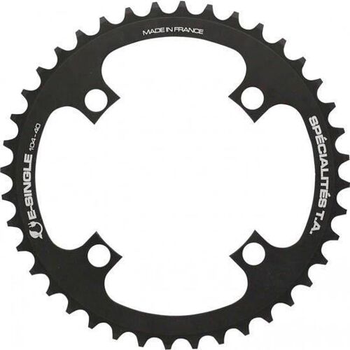 Plateau Vtt Mono Diam 104 Exter 34dts Noir 4 Branches Ta E Single (Comp. Shimano/Brose/Yam