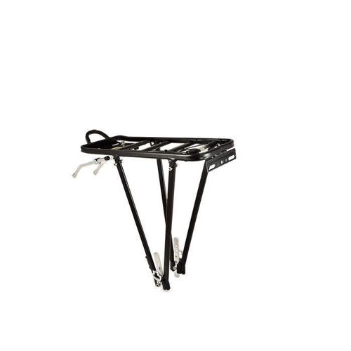 Porte Bagage Ar 24/26/28" Avec Porte Paquet Alu Noir