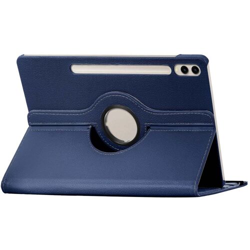 Imoshion Coque Tablette Rotatif À 360° Samsung Galaxy Tab S10 Plus / Tab S9 Plus / Tab S9 Fe Plus Bleu Foncé