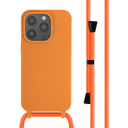 Imoshion ¿Coque En Silicone Avec Cordon Iphone 14 Pro Orange
