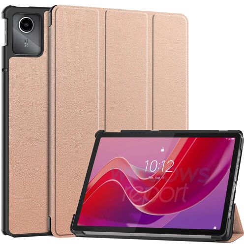 Imoshion Coque Tablette Trifold Lenovo Tab M11 Rose Dorée