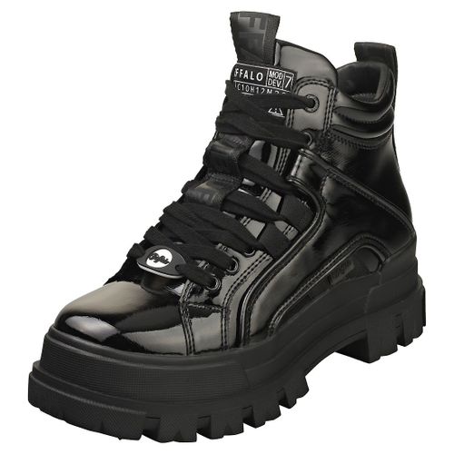 Buffalo Aspha Nc Mid Vegan Bottes Platesforme Noir