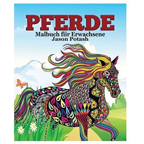 Pferde Malbuch Fur Erwachsene