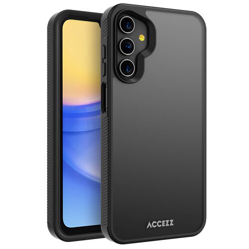Accezz Coque Givrée Robuste Samsung Galaxy A15 (5G/4G) Noir
