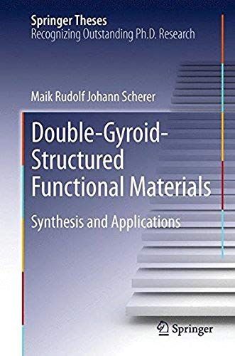 Double-Gyroid-Structured Functional Materials