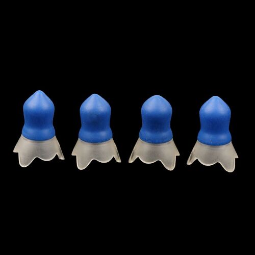 Bouchons D'oreille Réutilisables En Silicone Souple, 2 Paires, Outils De Soins Auriculaires Pour Avion, Réduction De La Pression De L'air 