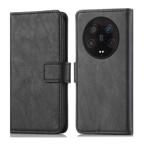 iMoshion Étui de téléphone portefeuille Luxe Xiaomi 14 Ultra Noir