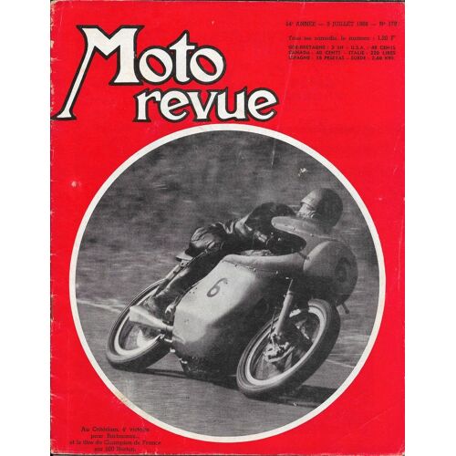 Moto Revue  N° 1797 : Au Criterium 4e Victoire Pour Barbaroux