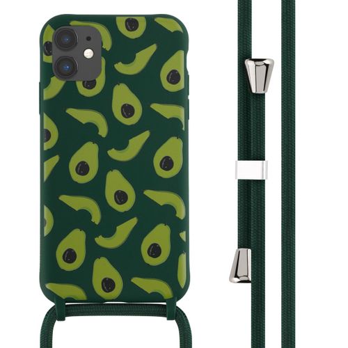 Imoshion Coque Design En Silicone Avec Cordon Iphone 11 Avocado Green