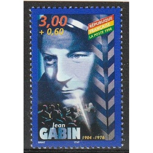 Jean Gabin, Personnages Celebres, Acteurs Du Cinema Francais. Timbre Neuf** 1998 N° 3189