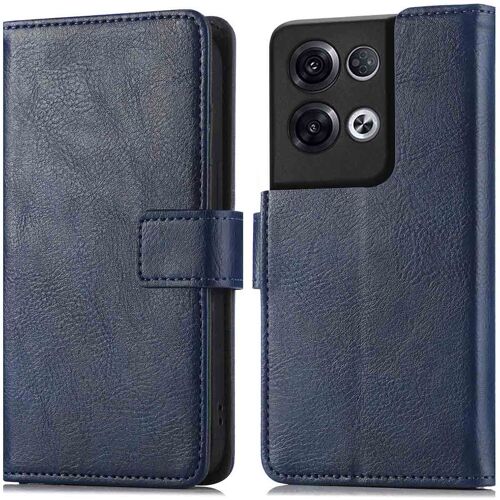 Imoshion Étui De Téléphone Portefeuille Luxe Oppo Reno 8 Pro 5g Bleu Foncé