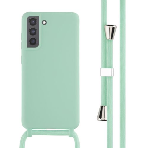 Imoshion ¿Coque En Silicone Avec Cordon Samsung Galaxy S21 Fe Menthe Verte