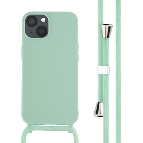 Imoshion ¿Coque En Silicone Avec Cordon Iphone 13 Menthe Verte